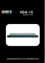 DMT VDA-15 User Manual предпросмотр