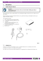 Предварительный просмотр 4 страницы DMT VT301-R User Manual