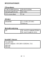 Preview for 13 page of DMTech CD5410 Instruction Manual