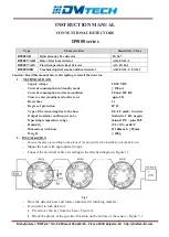 Preview for 1 page of DMTech D9000 Series Instruction Manual