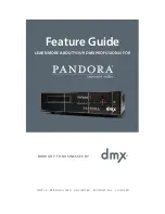 DMX ProFusion iS Features Manual предпросмотр