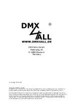 Preview for 21 page of DMX4ALL 90- 3373 User Manual