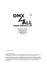 Preview for 18 page of DMX4ALL Art-Net DMX-UNIVERSE 4.1 User Manual