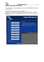 Предварительный просмотр 15 страницы DMX4ALL ArtNet-DMX Mux24 User Manual