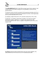 Preview for 20 page of DMX4ALL ArtNet-DMX Mux24 User Manual