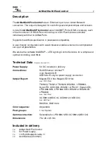 Предварительный просмотр 2 страницы DMX4ALL ArtNet Multi PixxControl User Manual