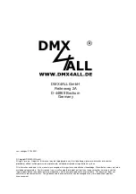 Preview for 38 page of DMX4ALL ArtNet Player X16 Manual