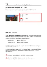 Preview for 13 page of DMX4ALL ArtNet Relais/Analog Interface 4 User Manual