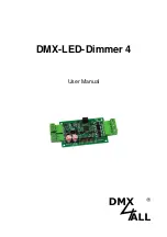 DMX4ALL DMX-LED-Dimmer 4 User Manual preview