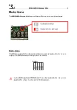 Предварительный просмотр 9 страницы DMX4ALL DMX-LED-Dimmer CC4 User Manual