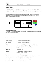 Preview for 2 page of DMX4ALL DMX-LED-DIMMER X9 HR User Manual