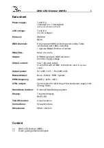 Preview for 5 page of DMX4ALL DMX-LED-DIMMER X9HR+ User Manual