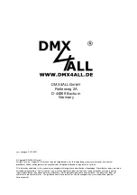 Предварительный просмотр 15 страницы DMX4ALL DMX-Servo-Control 2 User Manual