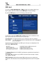 Preview for 11 page of DMX4ALL DMX UNIVERSE DR1.1 RDM User Manual