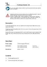 Preview for 2 page of DMX4ALL PixxRangeExtender 12V Manual