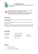 Preview for 2 page of DMX4ALL PixxRangeExtender 5V Manual