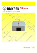 Предварительный просмотр 1 страницы DMXPEN FilRouge Manual