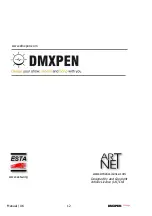 Предварительный просмотр 12 страницы DMXPEN FilRouge Manual