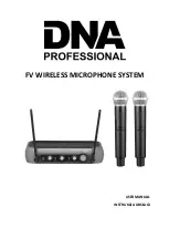 DNA Professional FV DUAL VOCAL User Manual preview