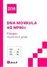 DNA MOKKULA 4G MF90+ Quick Start Manual preview