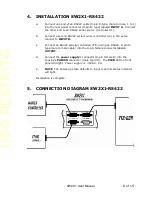 Предварительный просмотр 6 страницы DNF Controls SW2X1-GPI User Manual