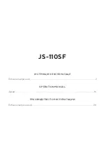 Предварительный просмотр 3 страницы DNIPRO M JS-110SF Manual