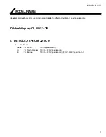 Предварительный просмотр 5 страницы DNP CL-500 Service Manual