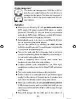 Preview for 22 page of DNT MusicFly SD User Manual