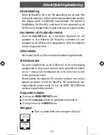 Preview for 43 page of DNT MusicFly SD User Manual