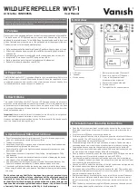 Preview for 3 page of DNT Vanish WVT-1 User Manual