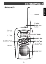 Предварительный просмотр 7 страницы DNT WT77 Owner'S Manual