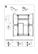 Предварительный просмотр 9 страницы Do+Able Products 12323 Assembly Instructions Manual