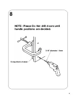 Предварительный просмотр 8 страницы Do+Able Products 12347 Assembly Instructions Manual