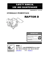 DOA RAPTOR D Use And Maintenance preview