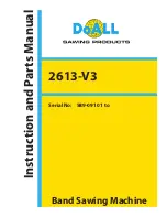 Предварительный просмотр 1 страницы DoAll 2613-V3 Instruction Manual