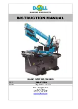 DoAll DS-320SA Instruction Manual предпросмотр