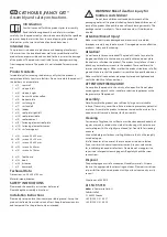 Предварительный просмотр 2 страницы dobar 55018 Assembly And Safety Instructions