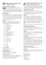 Предварительный просмотр 5 страницы dobar 55018 Assembly And Safety Instructions