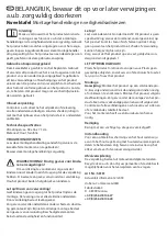 Preview for 3 page of dobar 58161FSCE Assembly And Safety Instructions