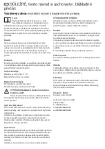 Preview for 5 page of dobar 58161FSCE Assembly And Safety Instructions