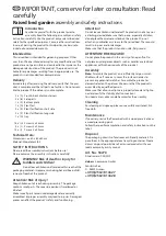 Preview for 2 page of dobar 58270 Assembly And Safety Instructions