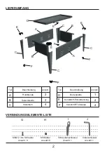 Preview for 2 page of dobar 58275e Assembly Instruction Manual