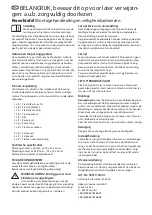 Предварительный просмотр 3 страницы dobar 58413 Assembly And Safety Instructions