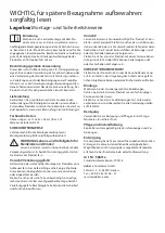 dobar 58601e Assembly And Safety Instructions preview