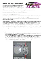 Preview for 9 page of Dobinsons BU59-3511 Installation Manual