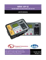 Предварительный просмотр 1 страницы doble Vanguard Instruments WRM-10P S2 User Manual