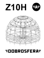 Dobrosfera Z10H Assembly Instructions Manual предпросмотр