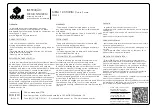 Preview for 1 page of dobue MOVELARIA 1.03 TURIM 200500 Assembly Instruction