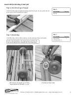 Preview for 6 page of Dock Doctors Paddle Products Beach Dolly Assembly Instructions Manual