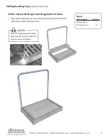 Предварительный просмотр 6 страницы Dock Doctors SLIDING BOARDING STEP Assembly Instructions Manual